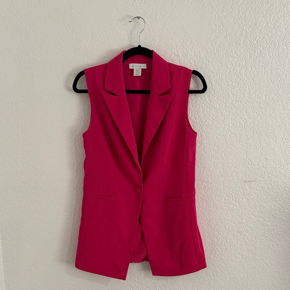 House of Harlow 1960 hot pink Sleeveless Vest